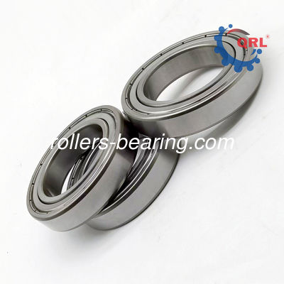 6010-2Z หัวหินลูกกลมเรเดียล ป้องกันสองครั้ง ช่องเจาะ Dia 50mm