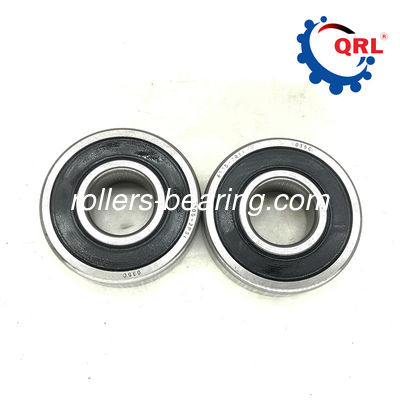 6305-2RS หมุนลูกกลมปิด 25x62x17 6305DDU 6305LLU หมุนลูกกลมรูฟลึก